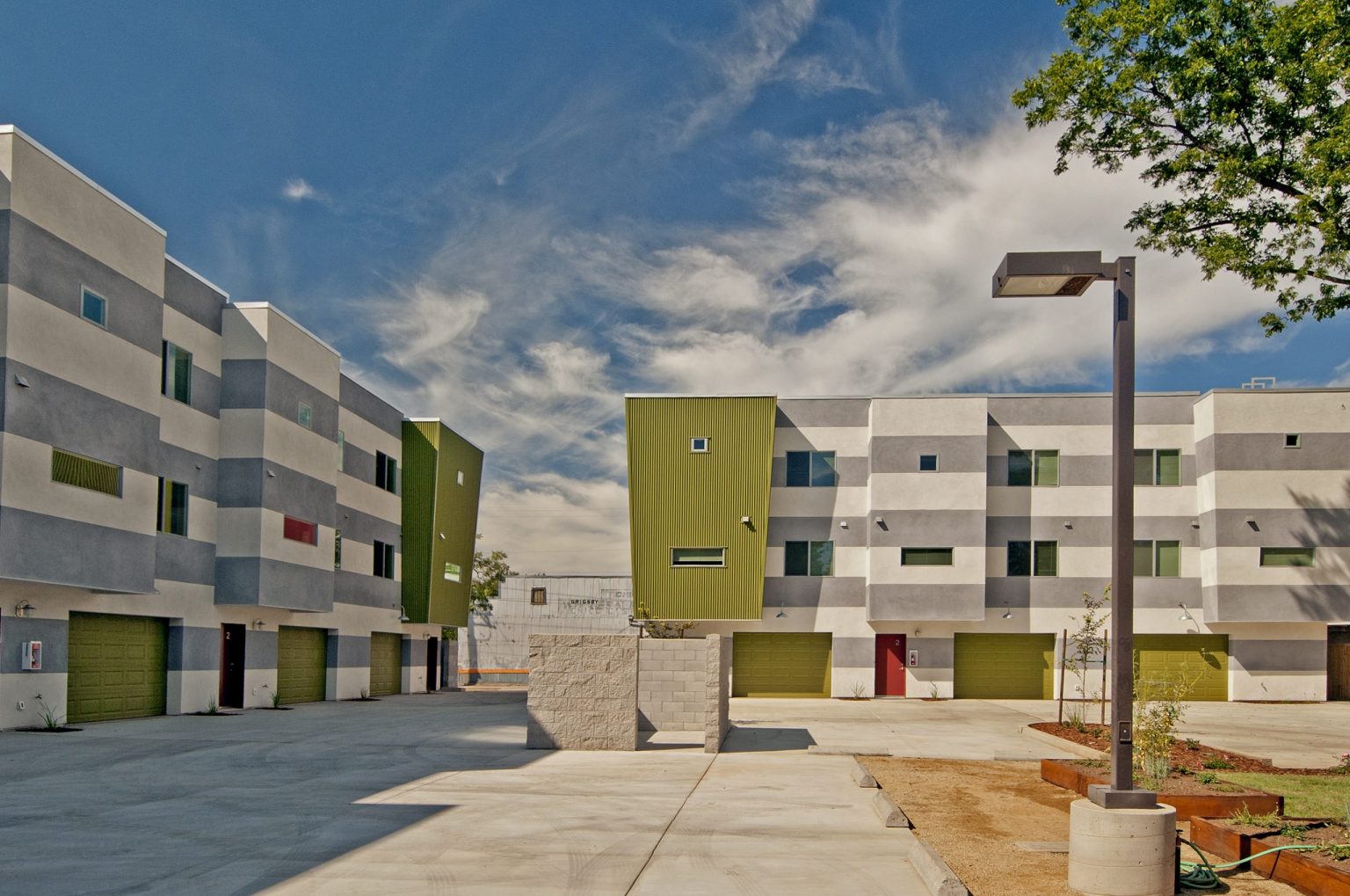 Rear View of apartments